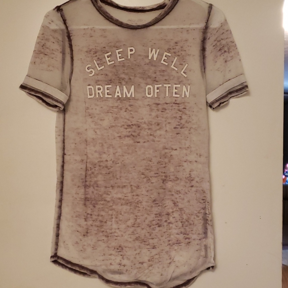 Womens small thinned out sleep shirt